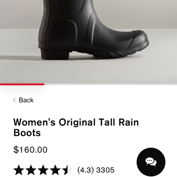 Hunter Original Tall Rain Boots - Picture 12 of 12